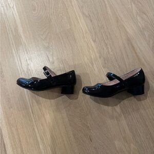 Black Patent Leather Mary Jane Shoes